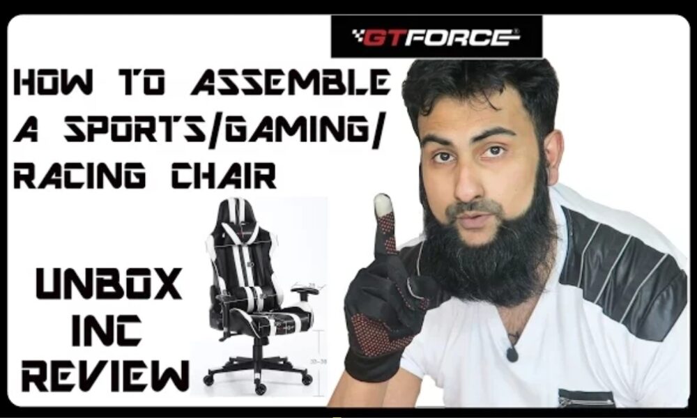 How To Assemble/Fix A Sports Racing Gaming Desk Chair ZRK REVIEWS